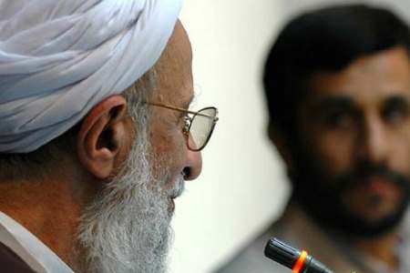 محمود احمدی نژاد - آیت الله مصباح یزدی