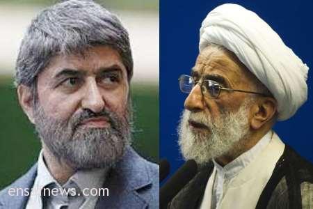 احمد جنتی - علی مطهری