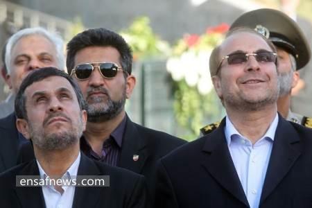 حمدباقر قالیباف - محمود احمدی نژاد