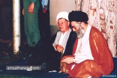 آیت الله خامنه ای و آیت الله هاشمی رفسنجانی