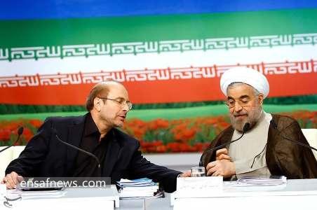 حسن روحانی - محمدباقر قالیباف