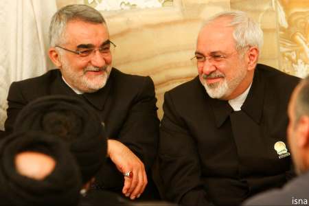 محمدجواد ظریف - علاالدین بروجردی