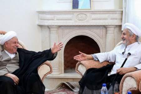 آیت الله صانعی - آیت الله هاشمی رفسنجانی