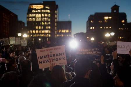 راهپیمایی مسلمانان در آمریکا
