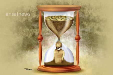 کارتون ریزگردها در خوزستان