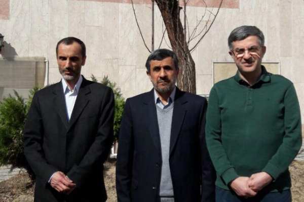 مشایی - احمدی نژاد - حمید بقایی