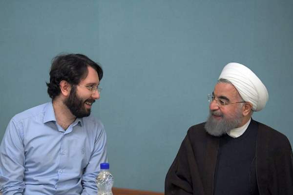 عکس روحانی یا پسر خاتمی