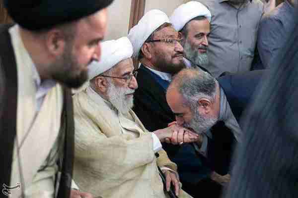 حسام الدین آشنا - آیت الله جنتی