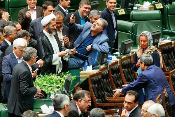 فدریکا موگرینی در مجلس