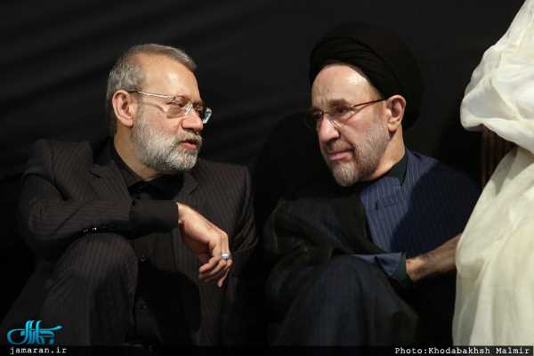 سیدمحمد خاتمی - علی لاریجانی