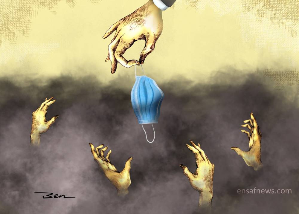 کارتون | تدبیر دودی | بنیامین آل علی