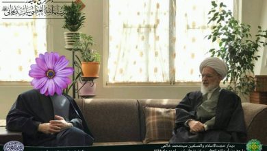 دیدار آیت الله بیات زنجانی و سیدمحمد خاتمی