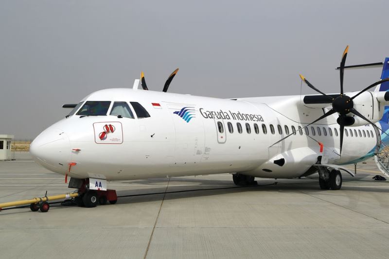 هواپیمای ATR72 شرکت هماپیمایی آسمان