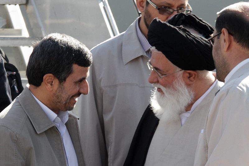 حجت الاسلام احمد علم الهدی - محمود احمدی نژاد
