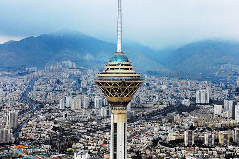 شهر تهران و برج میلاد