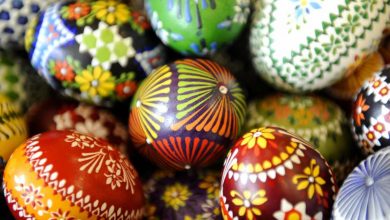 تخم مرغ رنگی سفره هفت سین عید نوروز