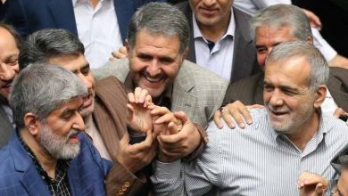 مسعود پزشکیان و علی مطهری