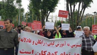 مطالبات صنفی سکوت معلمان را شکست و روانه خیابانشان کرد!