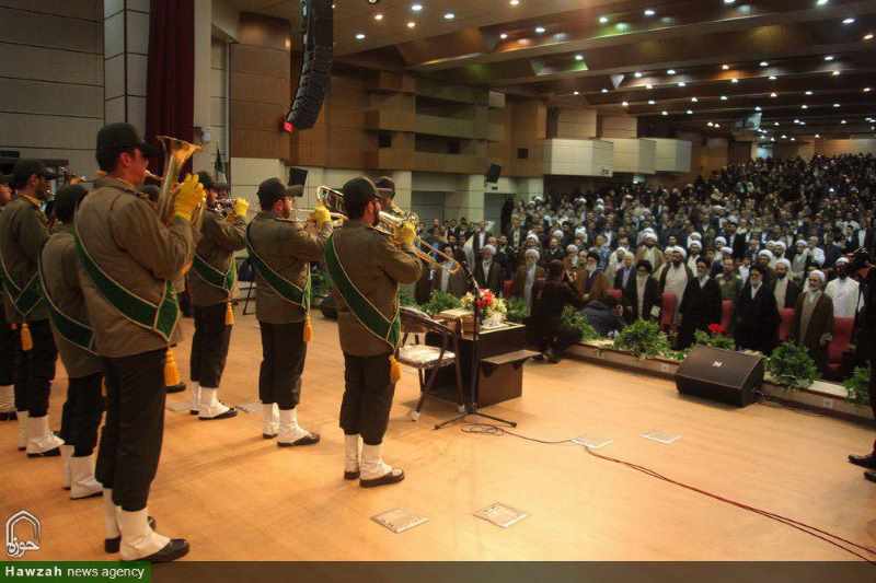 مراسم عمامه‌گذاری طلاب حوزه علمیه تبریز