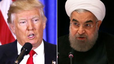 حسن روحانی و دونالد ترامپ