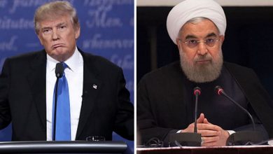 حسن روحانی و دونالد ترامپ