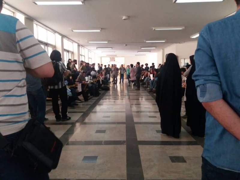 سومین روز تجمعی در دانشکده علوم اجتماعی