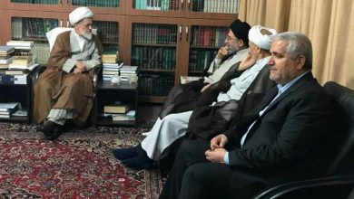 عکس | دیدار موسوی لاری با آیت الله بیات