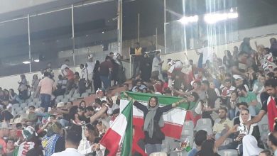 زنان در ورزشگاه آزادی تهران