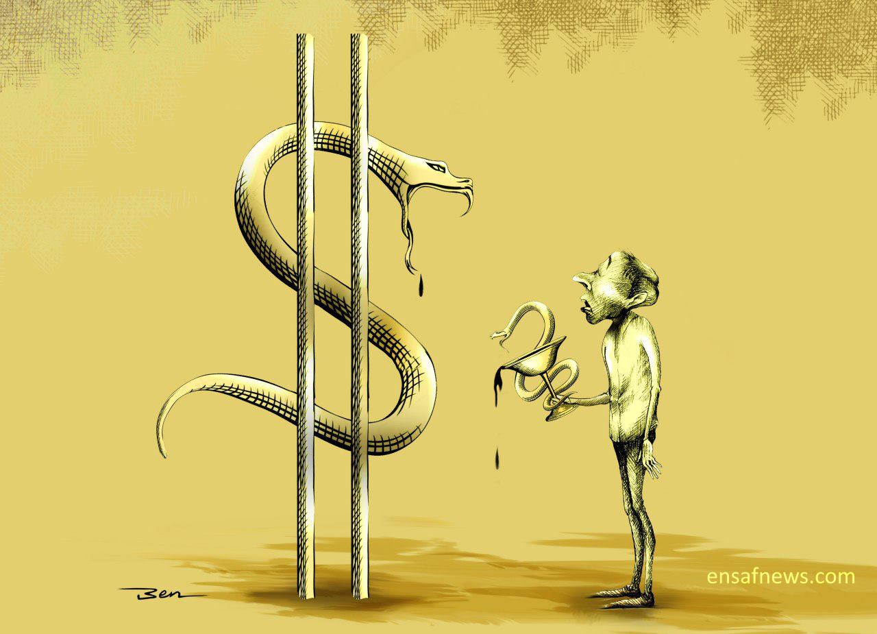 کارتون | داروی بیماران خاص کاری از بنیامین آل علی کارتونیست انصاف نیوز