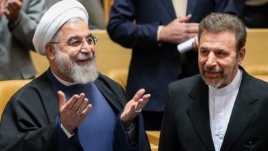 محمود واعظی - حسن روحانی