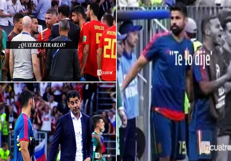 ماجرای درگیری لفظی کاستا و هیرو به خاطر پنالتی زدن کوکه مقابل روسیه