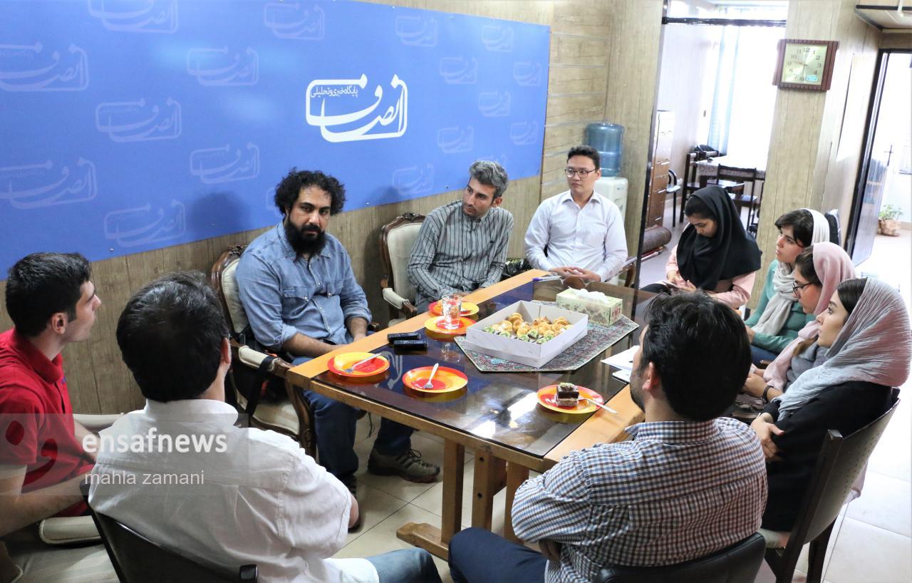 گزارش تصویری | گعده انصاف با یاسر عرب