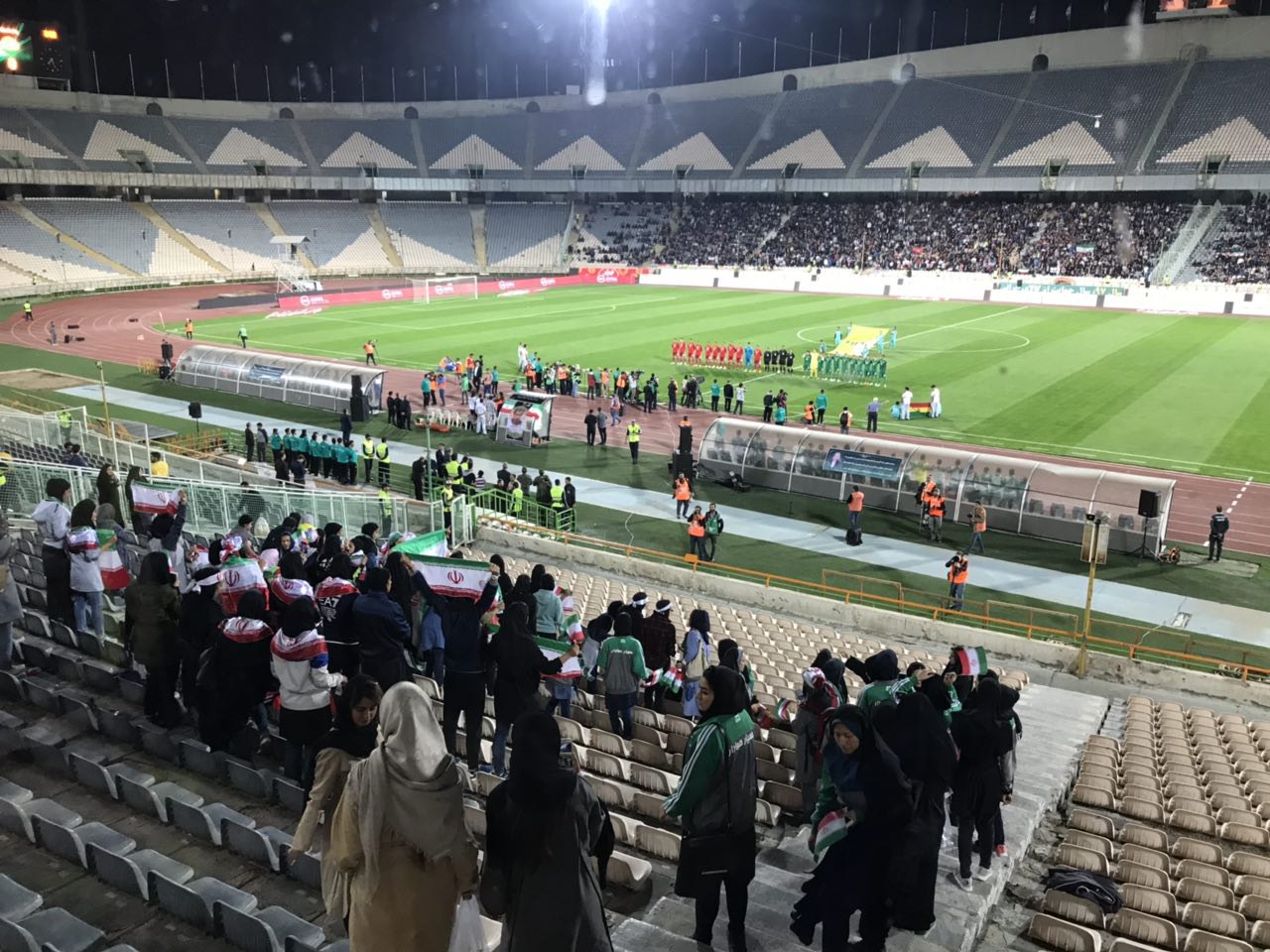 حضور زنان در ورزشگاه