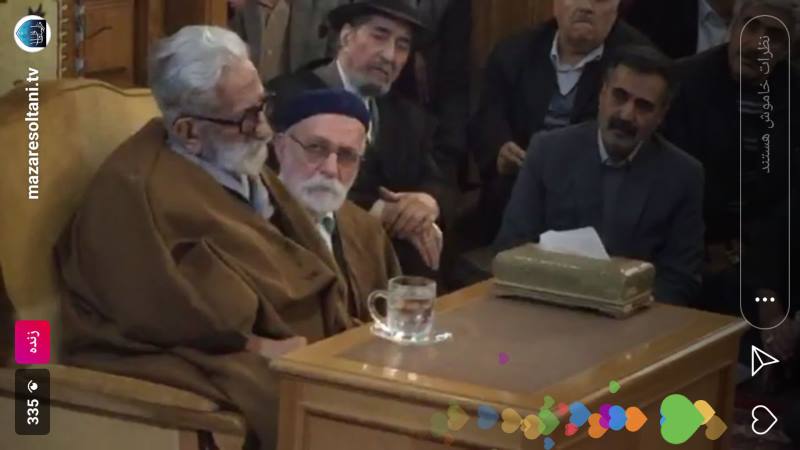 حسینیه دراویش با حضور تابنده بازگشایی شد