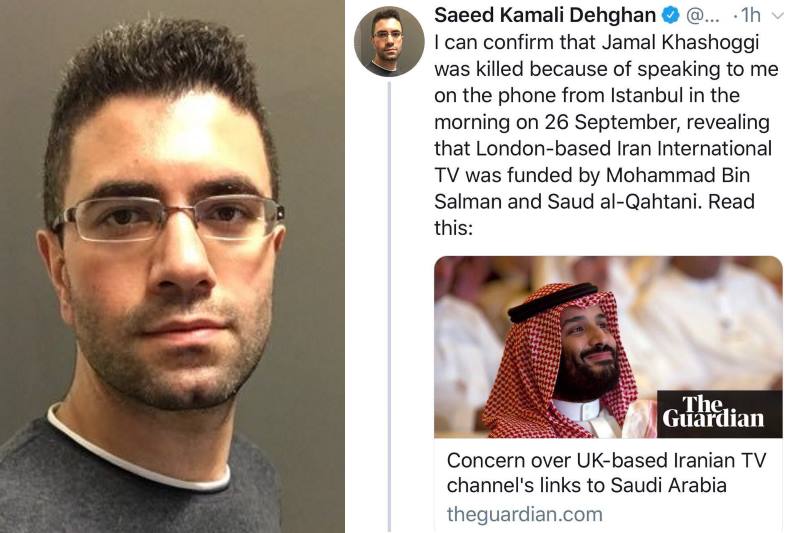 معمای خبرنگار گاردین، خاشقچی و اینترنشنال