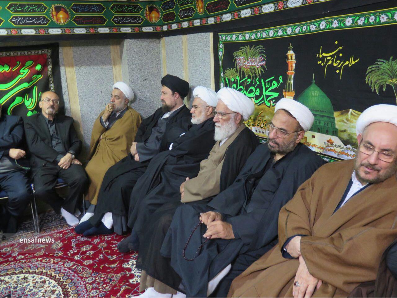 عکس | دومین شب مراسم عزاداری در منزل کرباسچی