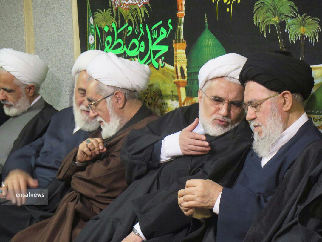 عکس | سومین شب مراسم عزاداری در منزل کرباسچی