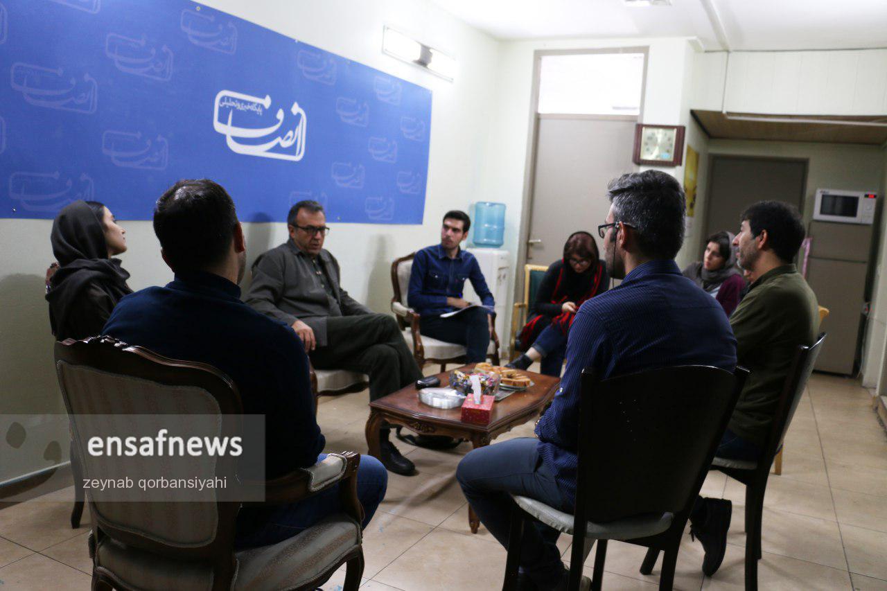 گزارش تصویری | احسان شریعتی در گعده انصاف