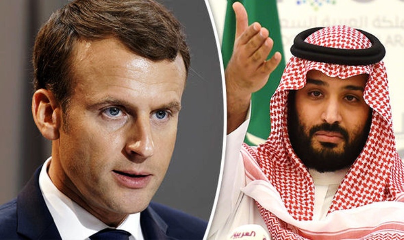 محمد بن سلمان -امانوئل مکرون