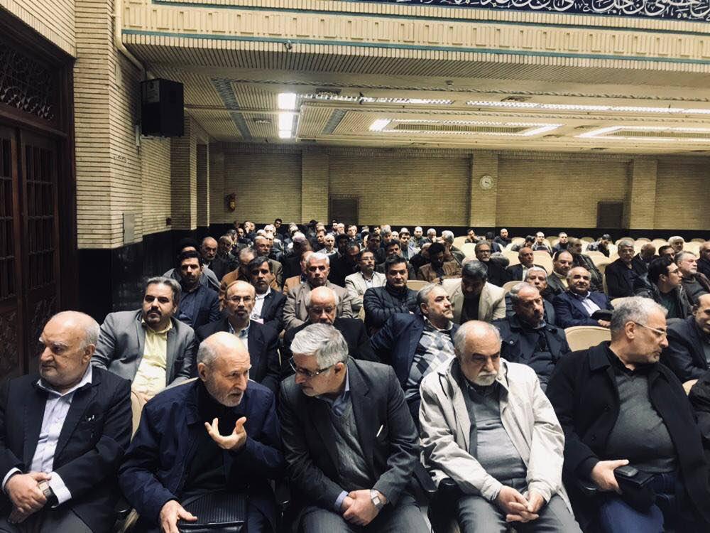 عکس | مراسم ترحیم پدر محمد کیانوش راد