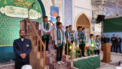 موسیقی آکاپلا در حضور علم الهدی!