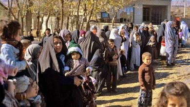صدای زنان روستایی در شب طنین انداخت