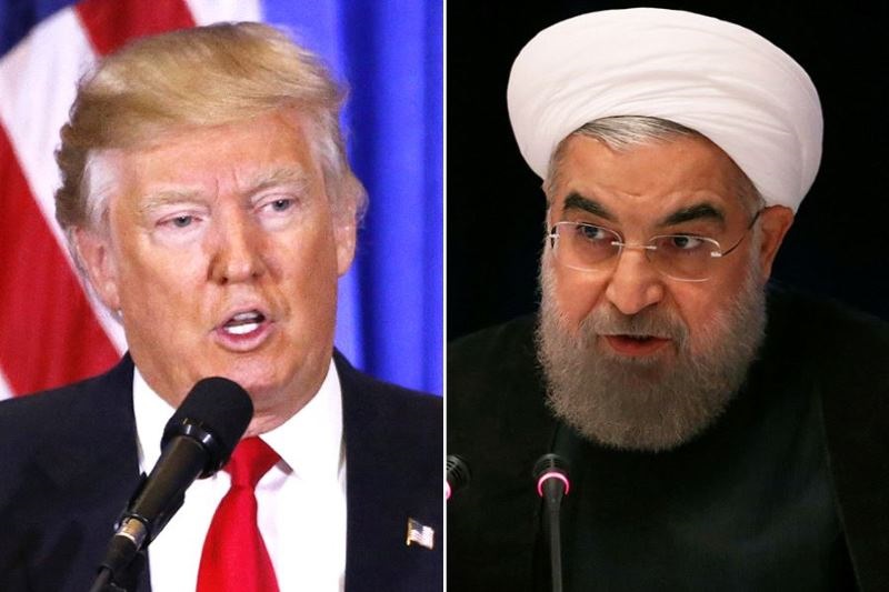 حسن روحانی و دونالد ترامپ