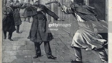 صحنه‌ی قتل ناصرالدین شاه روی جلد روزنامه‌ی فرانسوی