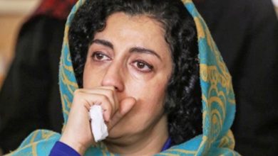 نرگس محمدی برنده‌ی جایزه‌ی صلح نوبل شد