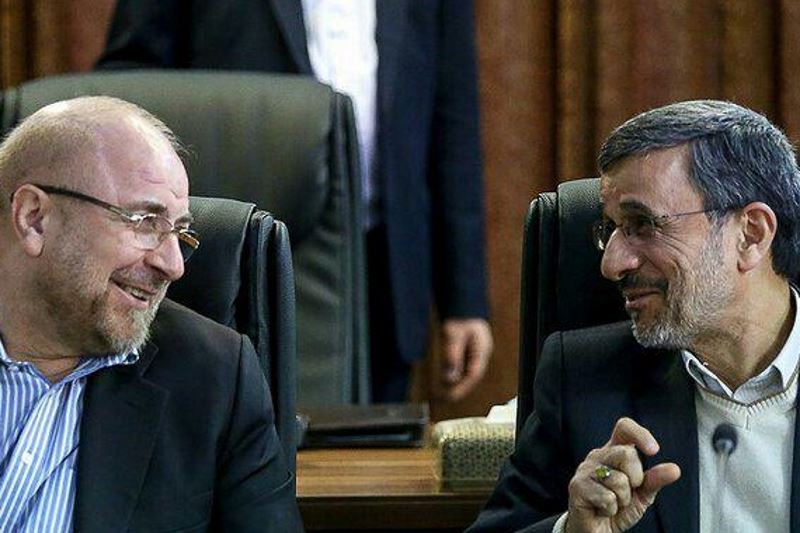 دیدار احمدی نژاد و قالیباف / «احمدی نژاد بهدنبال ملاقات با رهبری است»