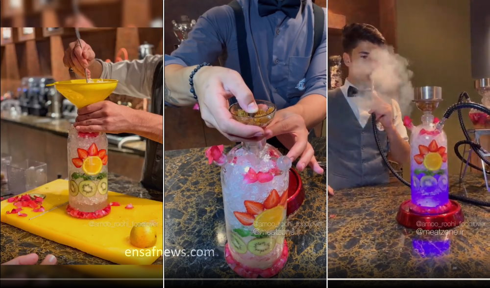 قلیان ۱۲ میلیون تومانی در تهران