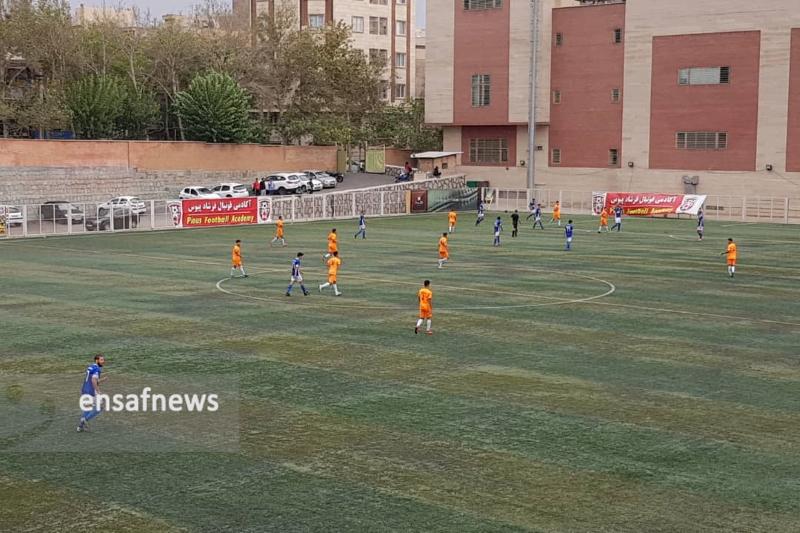 شکست تیم فوتبال امید بادران در آخرین بازی نیم فصل