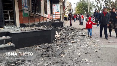 عکس | خسارات حوادث دو روز اخیر
