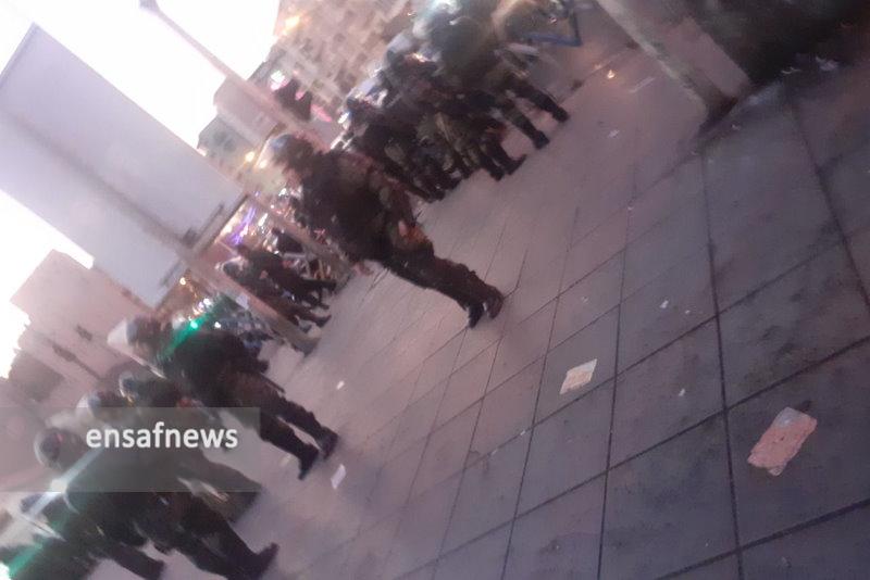 مشاهدات انصاف نیوز در پنجم آبان بین میدانهای انقلاب و فردوسی